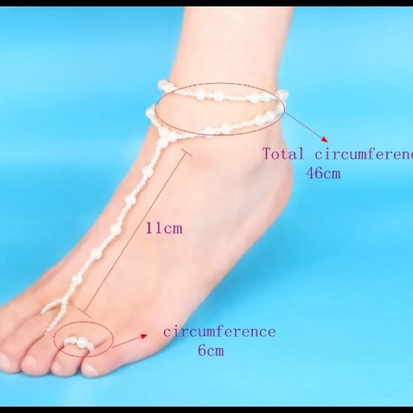 ❤️❤️❤️❤️❤️PEARL ANKLET - Picture 8 of 8